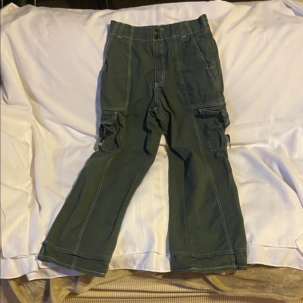 Green Cargo Pants